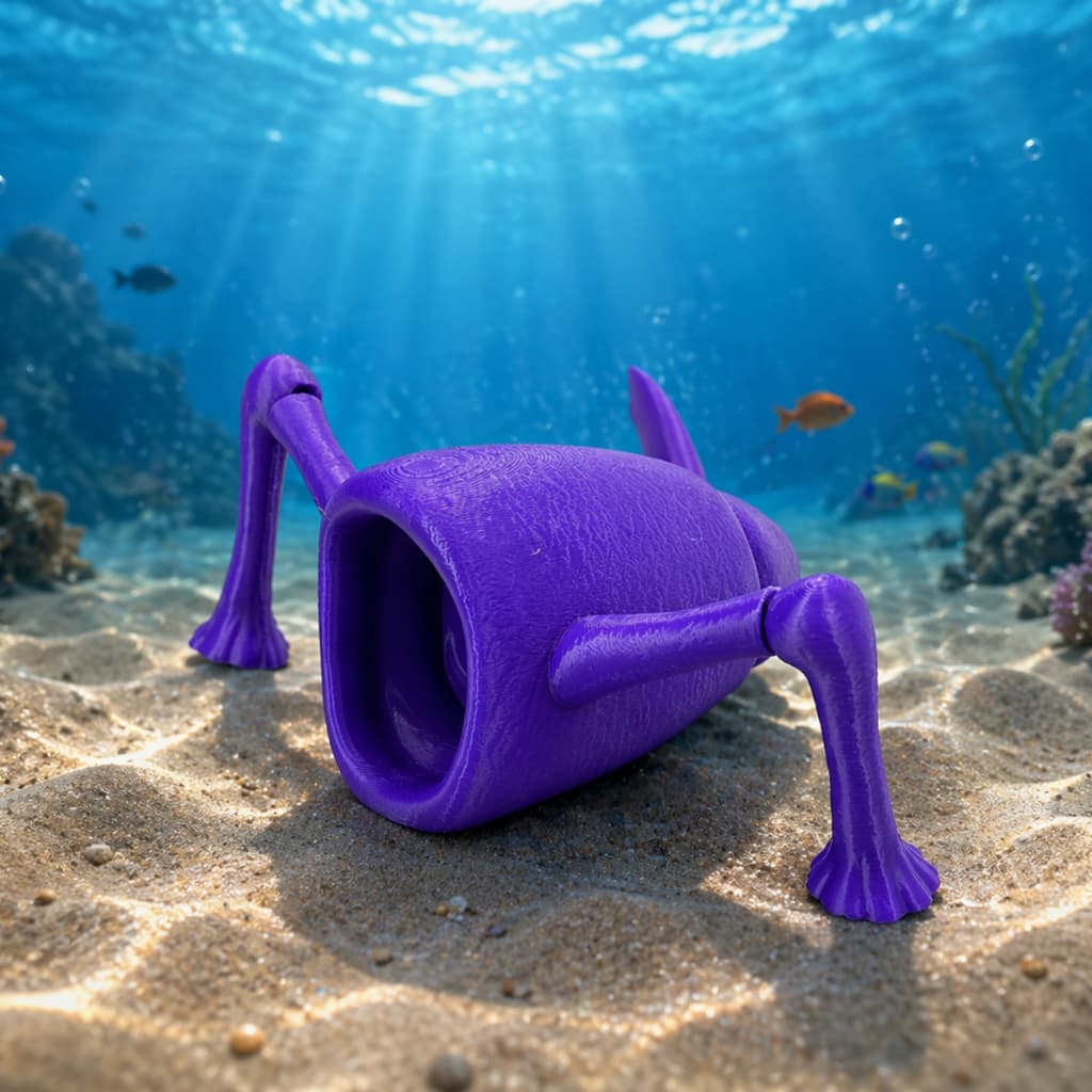 Boneco Peixe Sea Eater Devorador De Mares Articulado Monstro Marinho