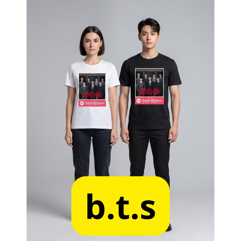CAMISETA UNISSEX POP COREANO – BTS