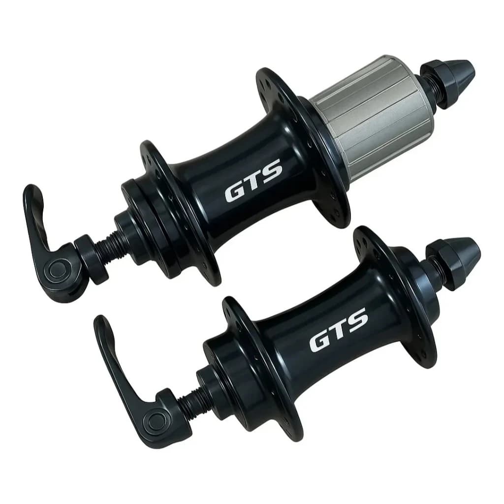 Par Cubo K7 Cassete Alumínio Gts 36 Furos Com Rolamento Freio A Disco Bike Aro 26 E 29 8v A 12v