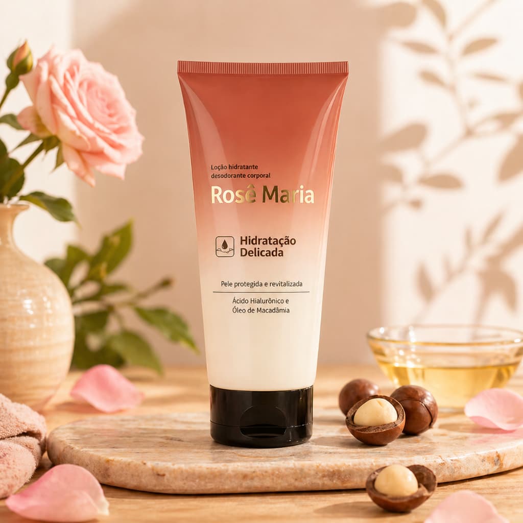 LOÇÃO HIDRATANTE ROSE MARIA 190 G APINIL 01 UNIDADE