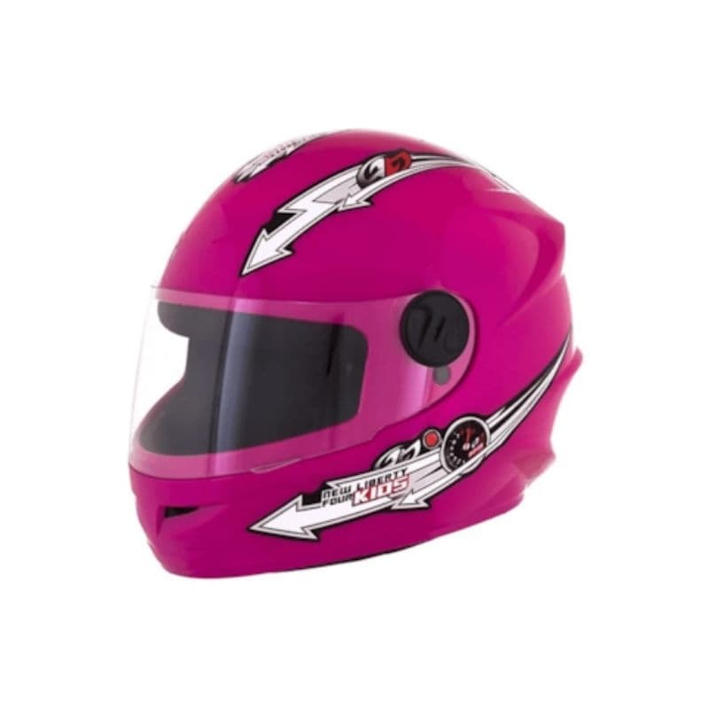 Capacete Infantil Feminino Moto