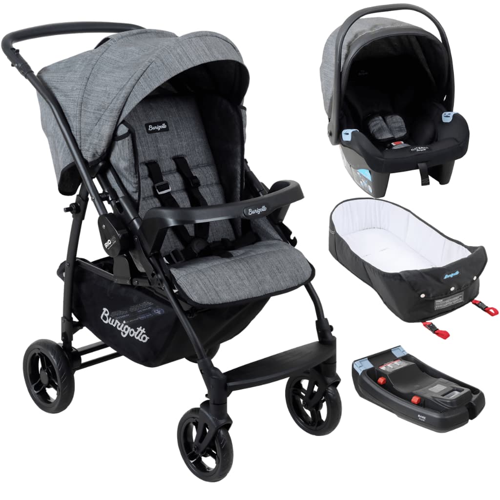 Carrinho de Bebe Bebe Conforto Base Ninho Burigotto Rio K Preto