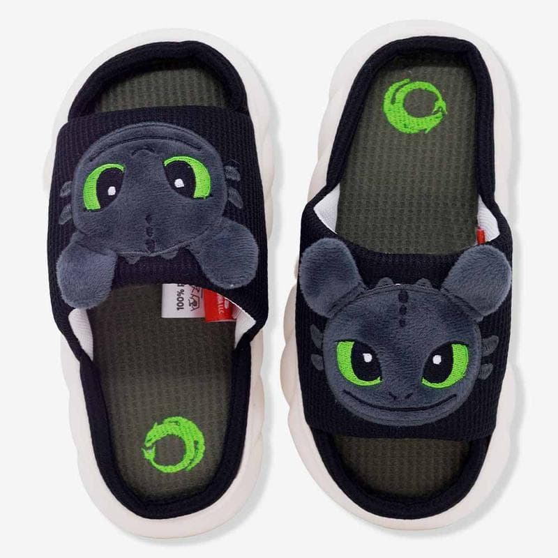Pantufa Nuvem Infantil Fúria Da Noite - Banguela - Como Treinar Seu Dragão - Zona Criativa