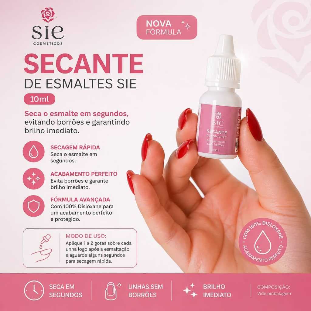Secante De Esmaltes  Sie - 10ml