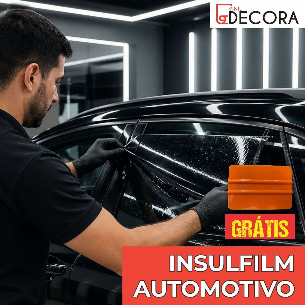 Película Insulfilm Automotivo e Residencial + Espátula G5, G20 Ou G35 Película Janela Casa Carro