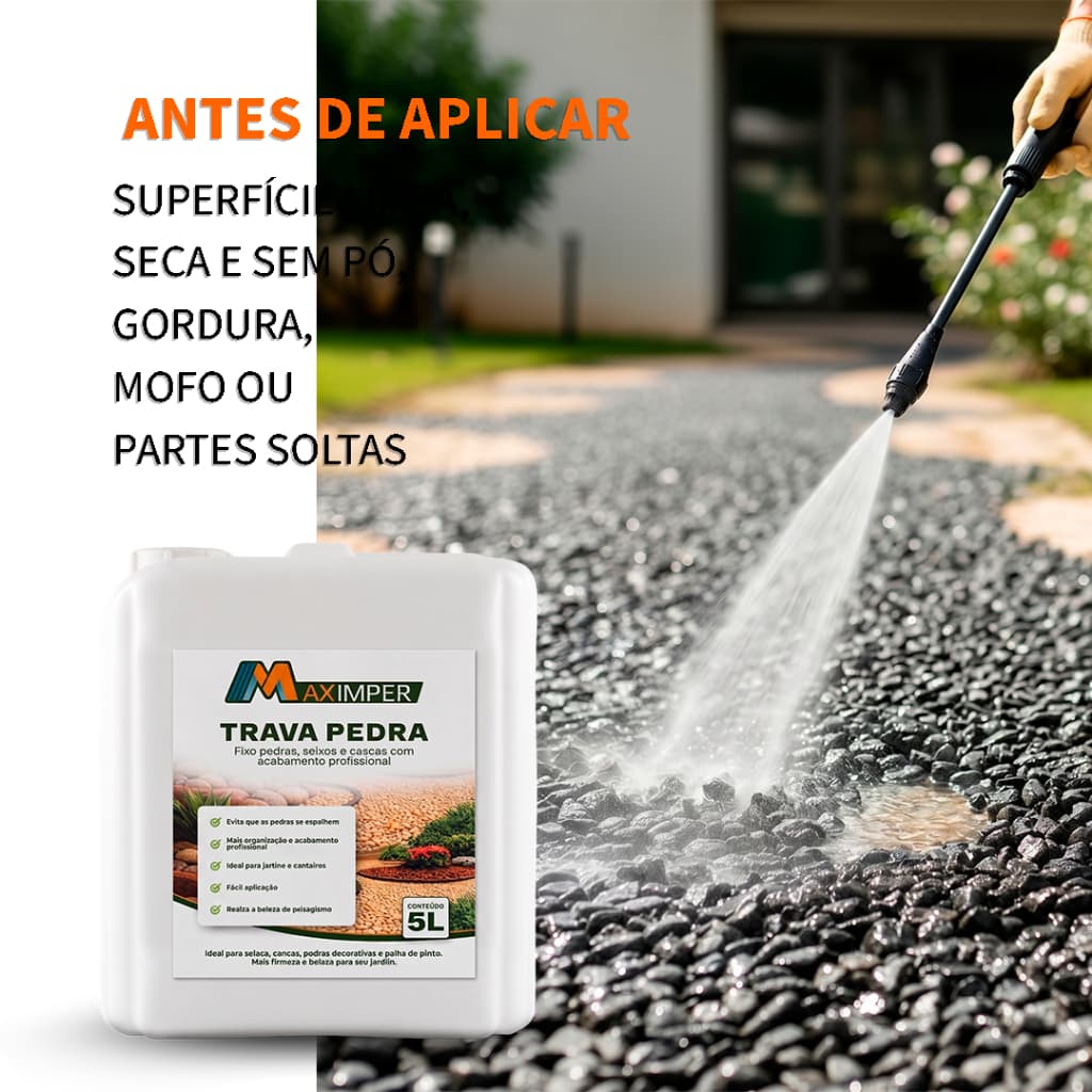 Cola Para Pedra Natural 5L - Super Fixação Profissional
