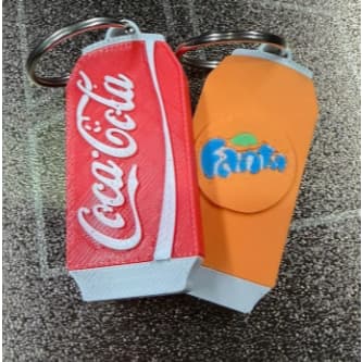 Chaveiro Abridor de Lata 🥤✨ – Estilo Refrigerante