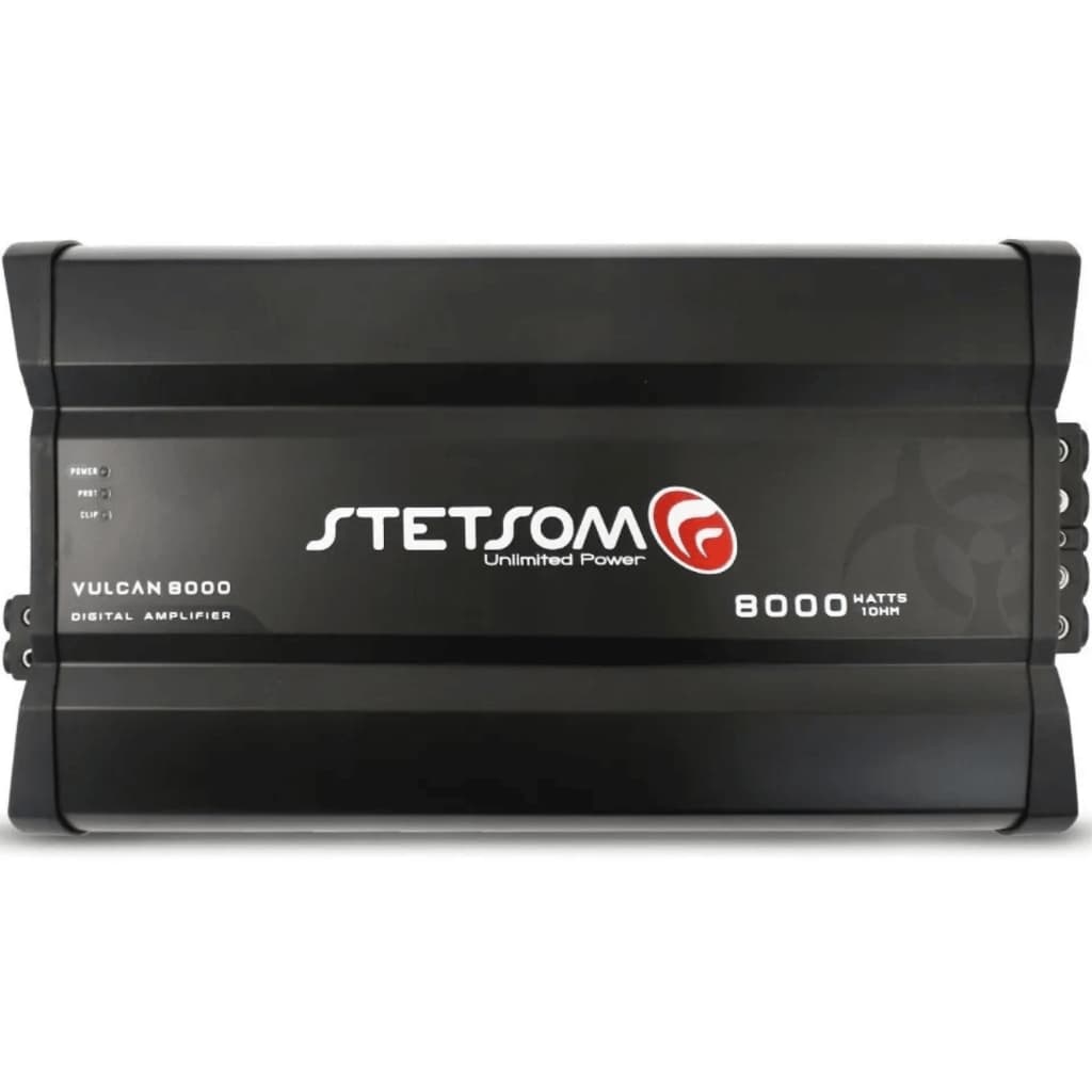 Amplificador Stetsom Vulcan 8k 2 Ohms 8000 Watts RMS Módulo Som Automotivo Paredão