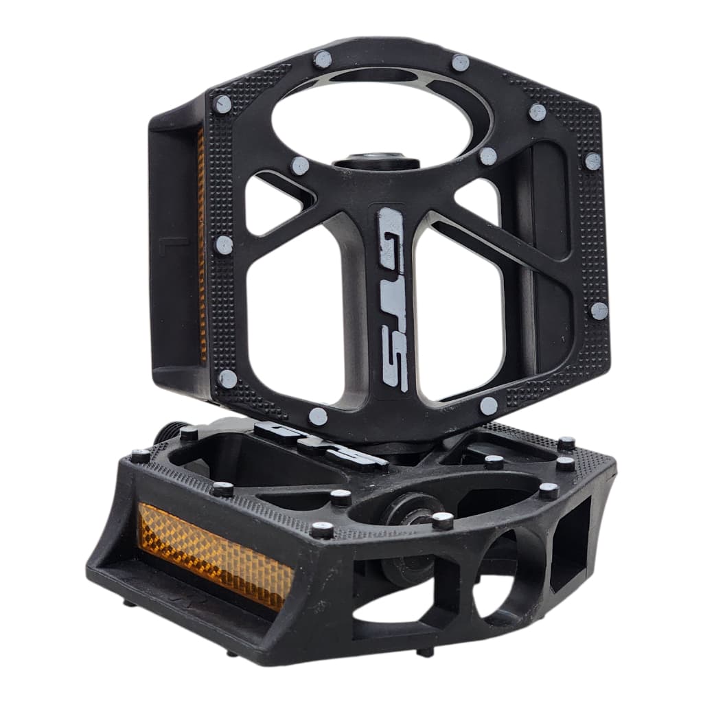 Pedal Plataforma GTS Nylon Plastico P/ Bike Bicicleta FreeRide Wheeling DH