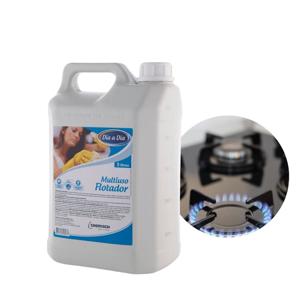 Limpador Multiuso Flotador 5L Limpa Fogão Cocktops Sem Agredir
