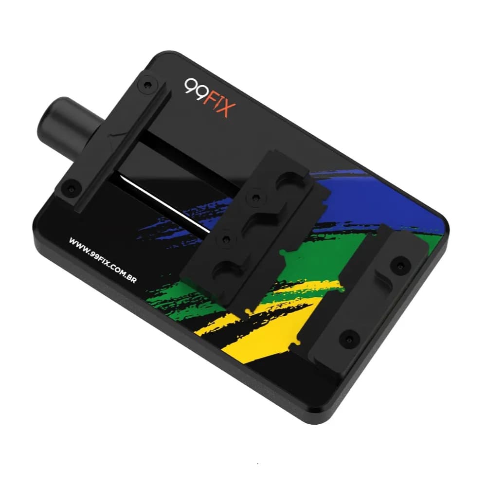 99FIX CTF01 Pro Mini Suporte de vidro isolado temperado para reparo de placa-mãe , NAND, CPU e CIs de iPhone e Android