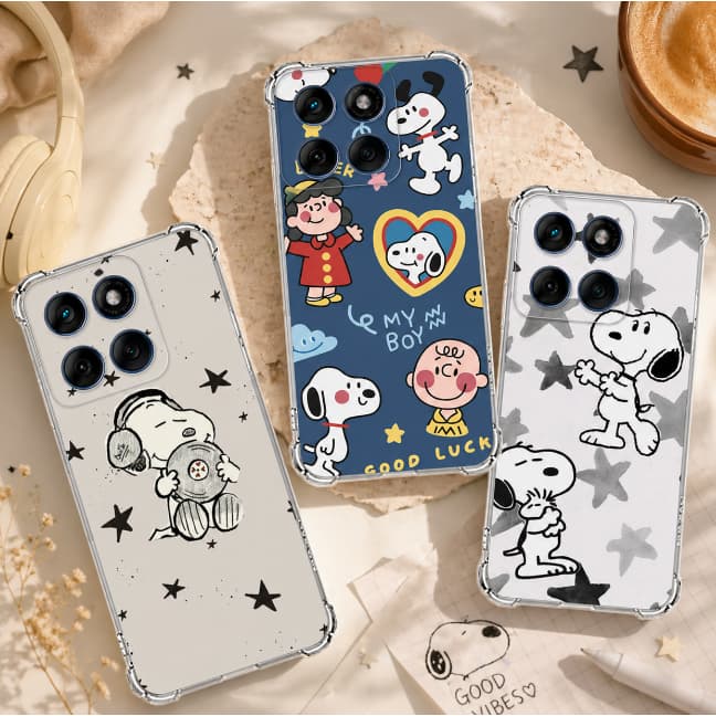 CAPA CAPINHA HEX TPU COMPATÍVEL COM MOTOROLA EDGE 70 , EDGE 70 FUSION - ANTI IMPACTO-SNOOPY