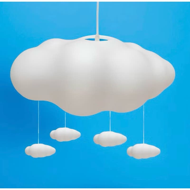 Luminária infantil de Teto Nuvens Iluminação Suave Pendente Infantil | Fofa e Criativa – Bivolt