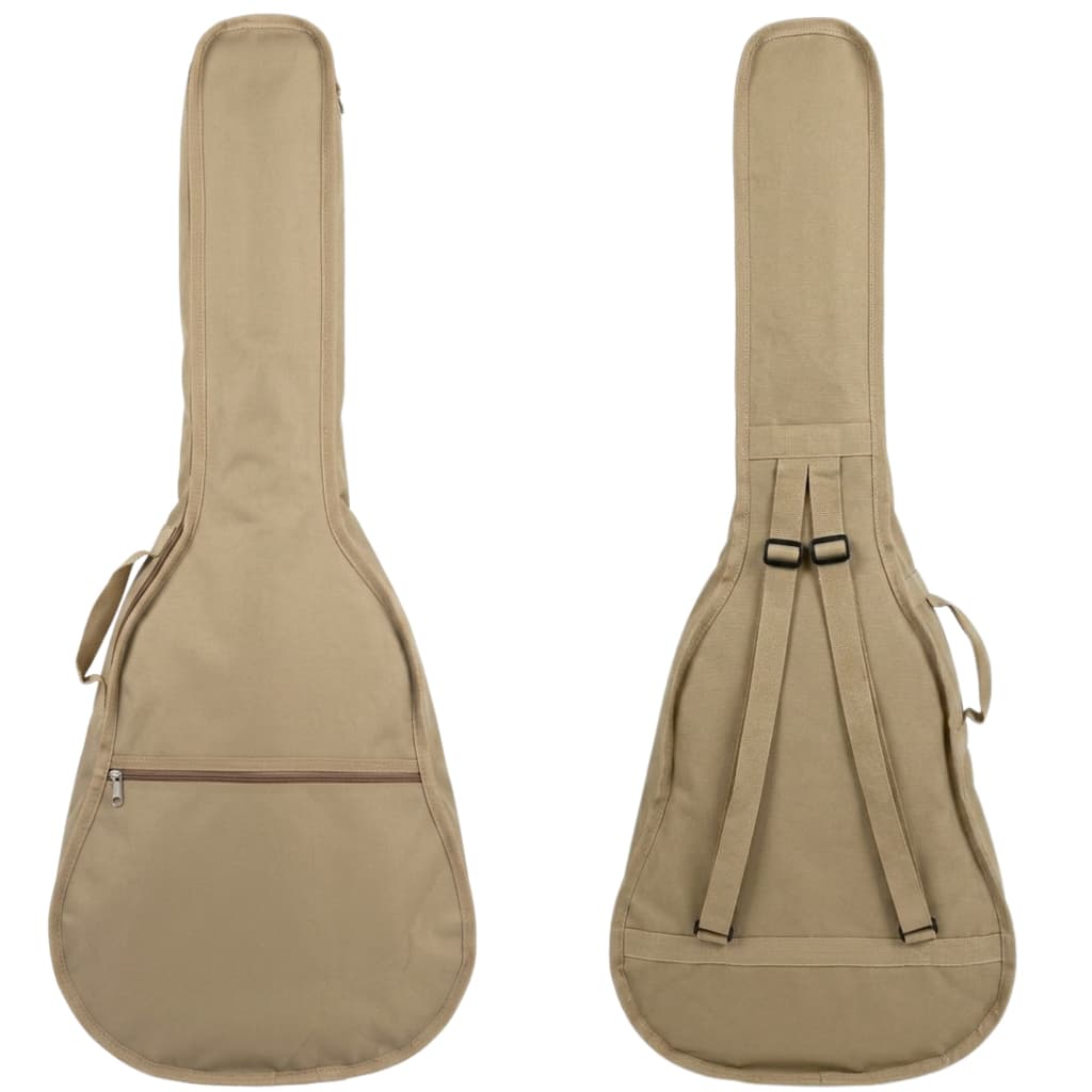 Capa bag para Violão Clássico e Folk Bege Impermeavel