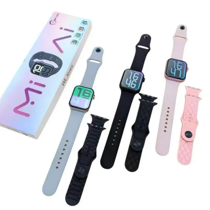 Smartwatch WL X Mini 38mm - Conexão Bluetooth, Monitoramento de Atividades e Carregamento Sem Fio