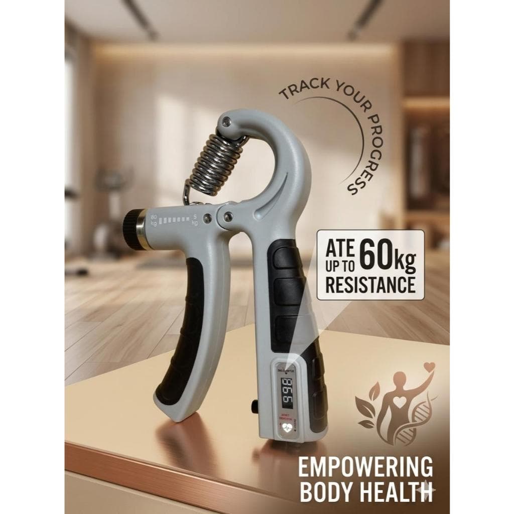 Aderência De Mão Hand Grip 5-60kg Exercite Com Balcão