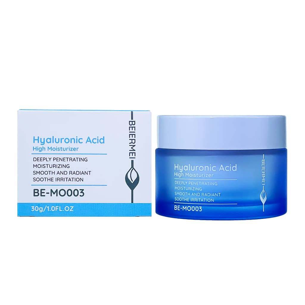 BEIERMEI Creme hidratante com ácido hialurônico para uma pele macia e radiante 30ml