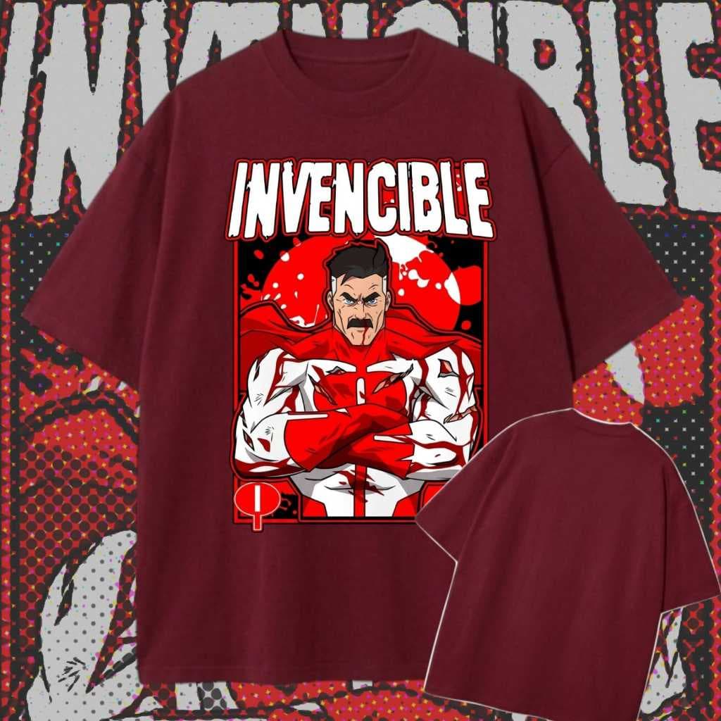 Camiseta Masculina e Feminina Omni-man Invencivel 100% Algodão Desenho Animação Fandom