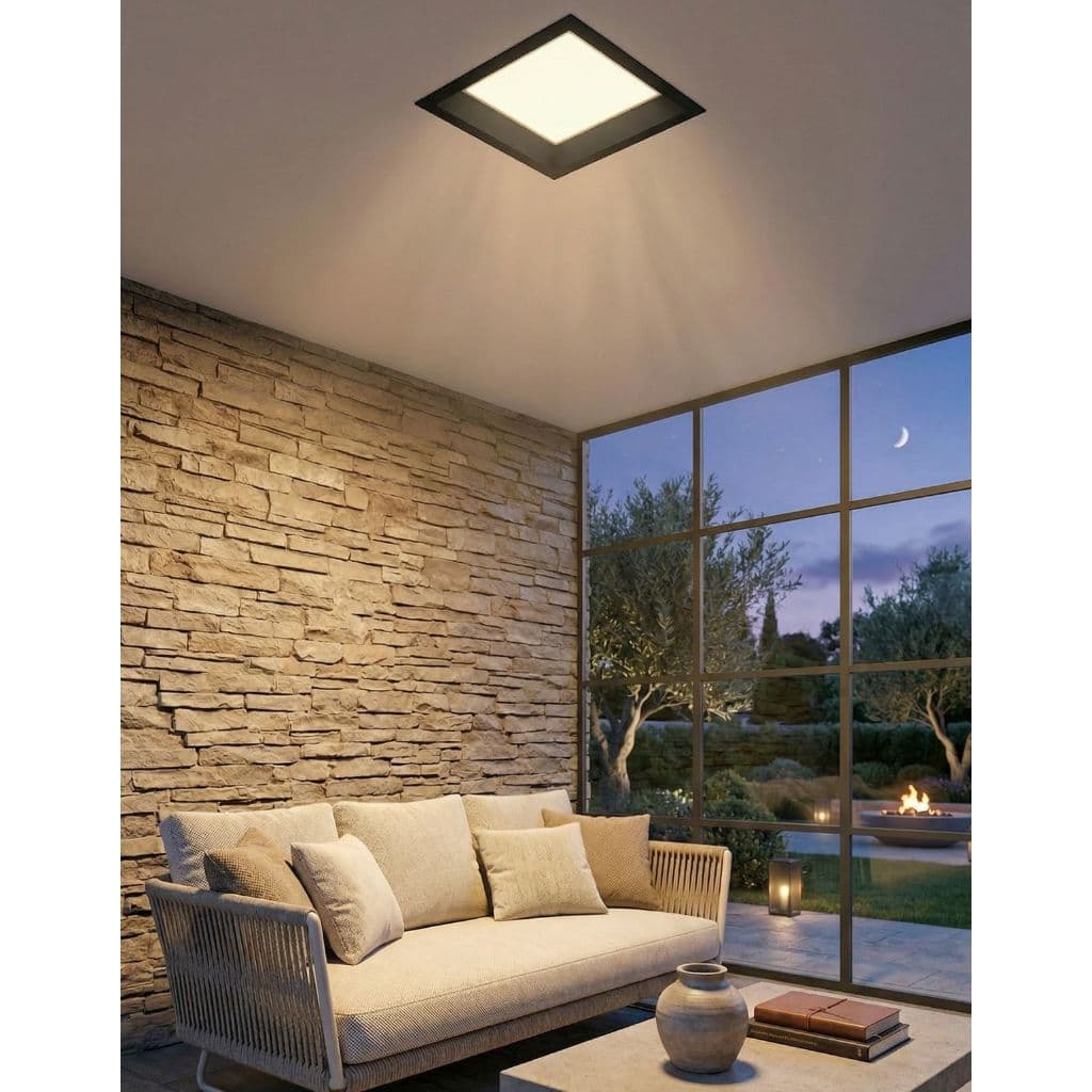 Kit 2 Painel Embutir Recuado Led 24w 3000k/ 4000k/ 6500k