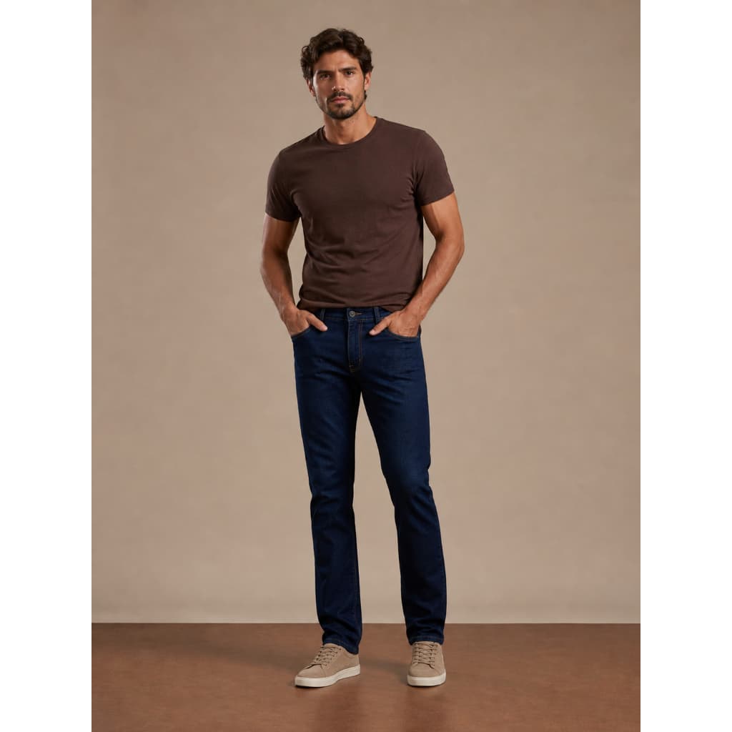 Calça Jeans Masculina Premium Slim Fit Conforto e Estilo Exclusivo Modelo Premium