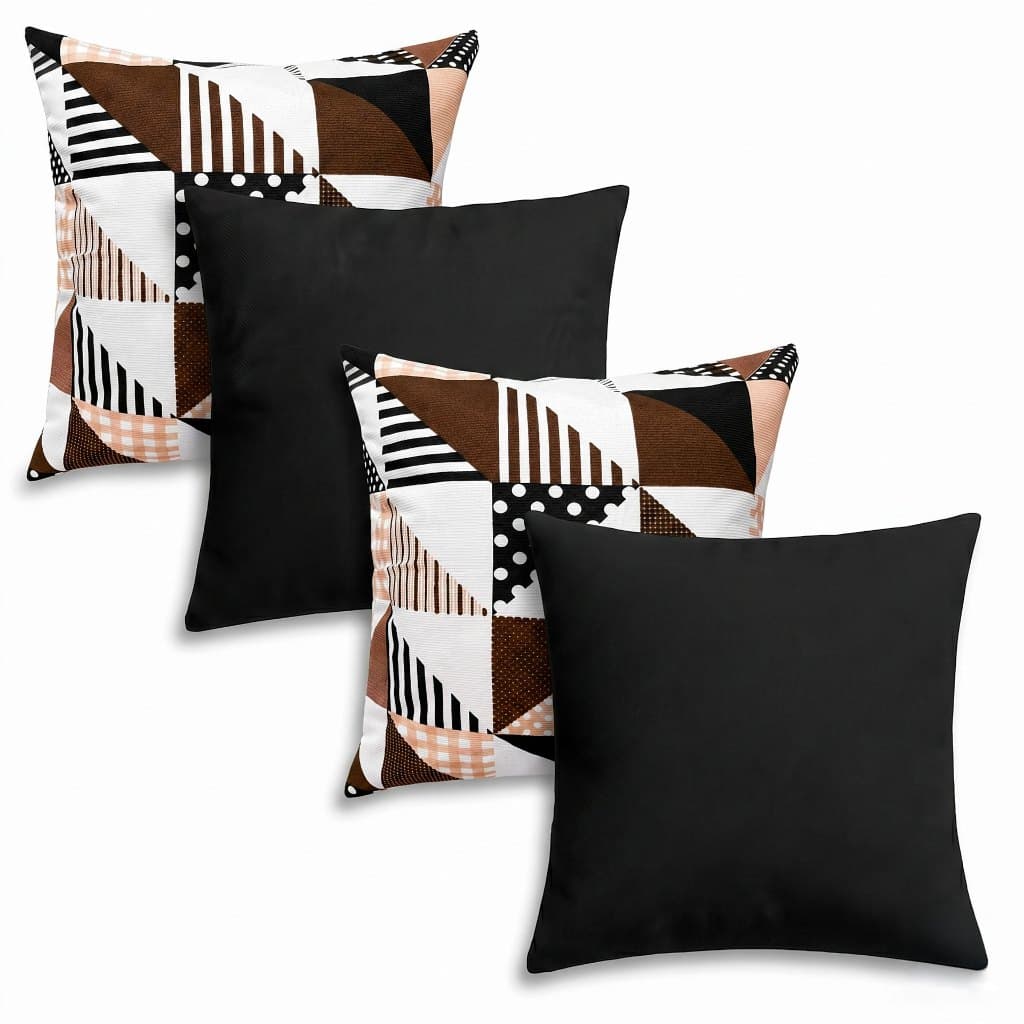04 Almofadas Com Enchimento ou Sem Enchimento 50x50 Decorativas