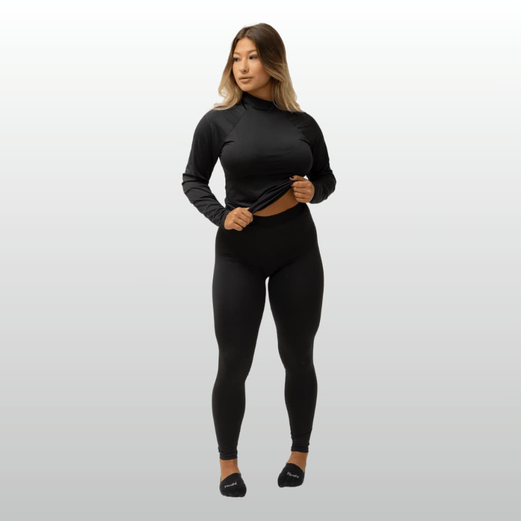 Conjunto Térmico Feminino Kit Calça + Blusa Feminina Uv Segunda Pele Proteção Uv 50 Ótima Qualidade