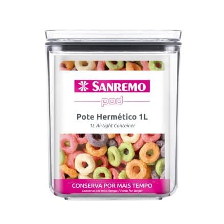 POTE HERMETICO PS SANREMO POD 1L REF.SR4100