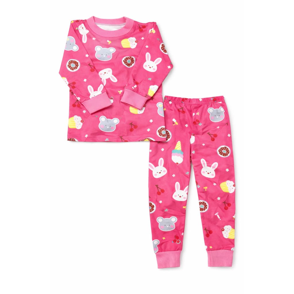 pijama infantil longo outono inverno criança menino e menina, Pijama quente