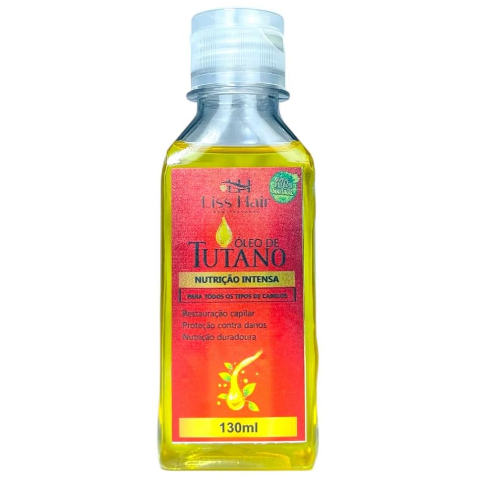 Óleo Capilar de Tutano 100% Natural 130mL 1 Unid. Liss Hair