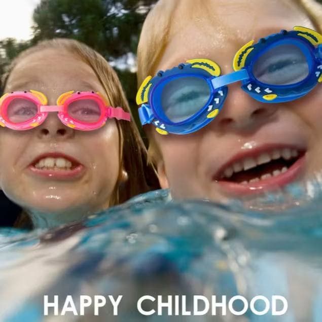 Óculos Infantil de Mergulho - Ideal para Piscina, Banho e Praia, Proteção Óptica para Crianças