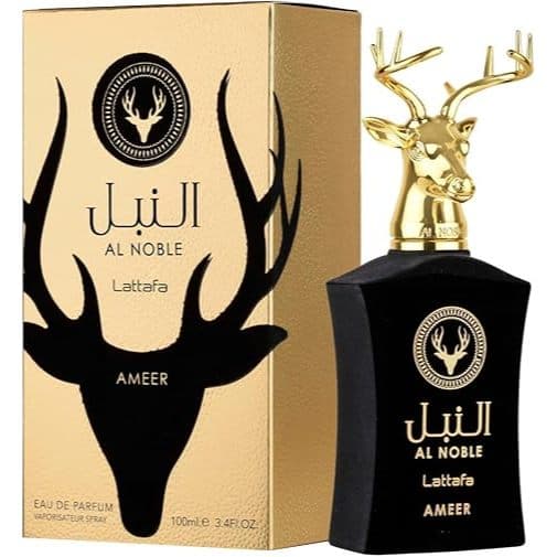 🦌PERFUME LATTAFA AL NOBLE AMEER - 100ML EAU DE PARFU PRODUTO 100% ORIGINAL, LACRADO E À PRONTA ENTREGA!