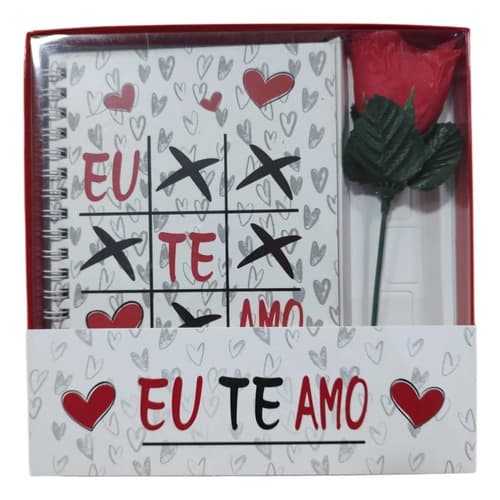 Bloco De Anotações E Flor Frase Romântica Dia Dos Namorados Amor Romântico