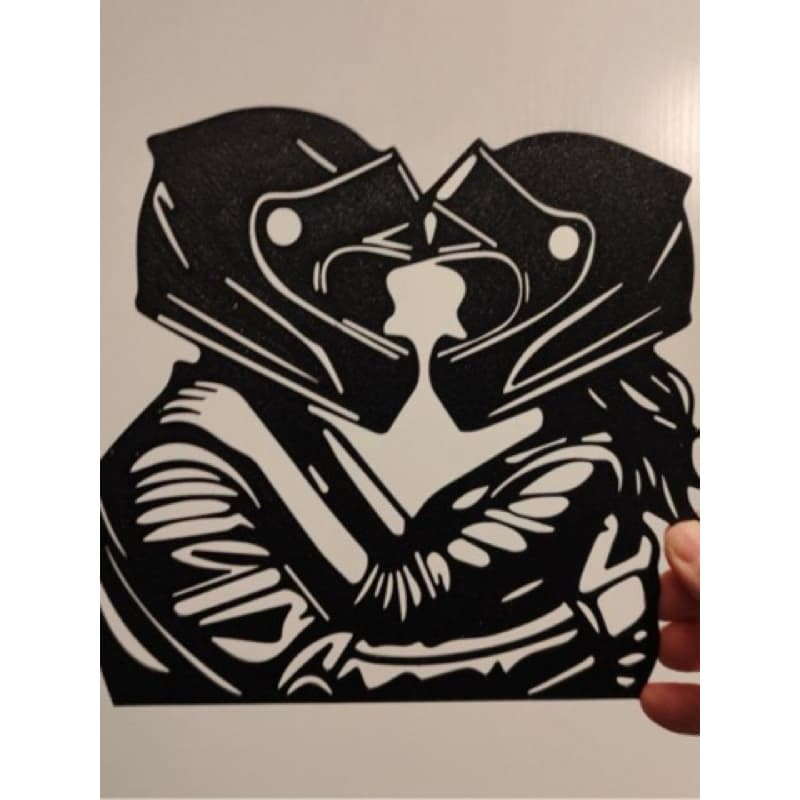 Quadro Decorativo Casal Motoqueiro 20x18cm Parede Moderna Moto Capacete Romântico Preto