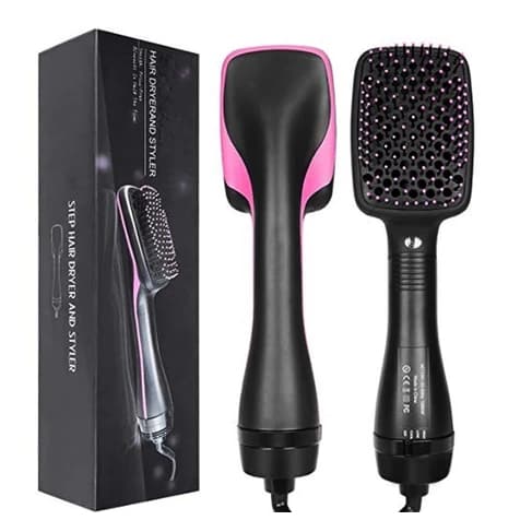 Escova Secadora Alisadora Modeladora 1600w Premium Soft Brush 3 modos Íons 220V