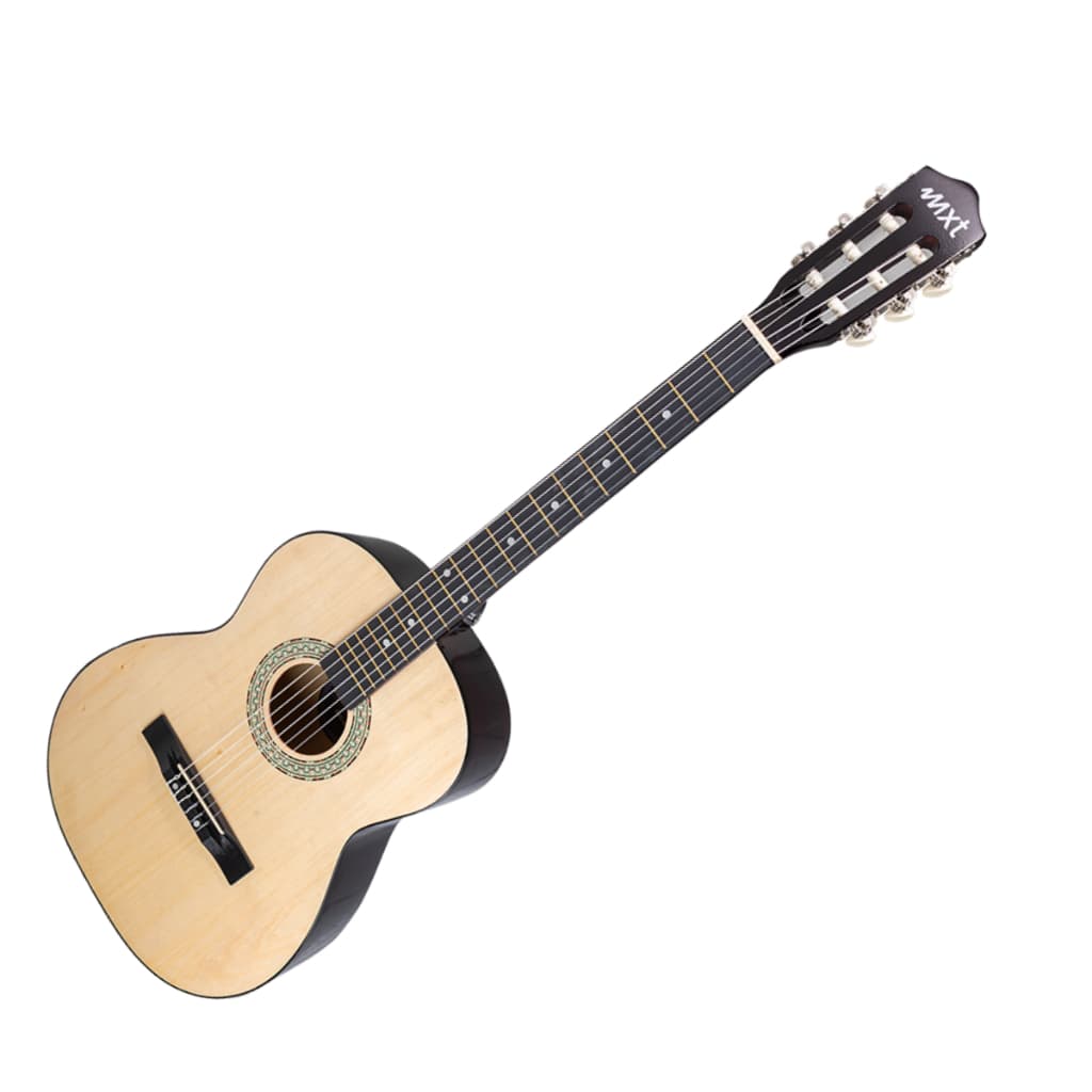 Violão Acústico MXT 39C-NT 39 Pol Natural 6 Cordas Nylon Corpo Tília Tensor Ajustável 20 Trastes Envernizado