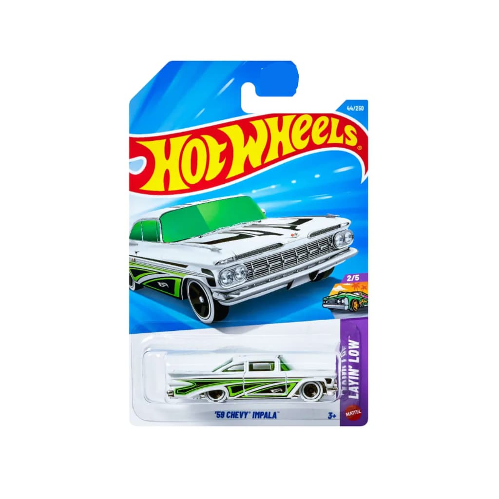 Hot Wheels '59 Chevy Impala 44/250 Layin' Low Jjk81