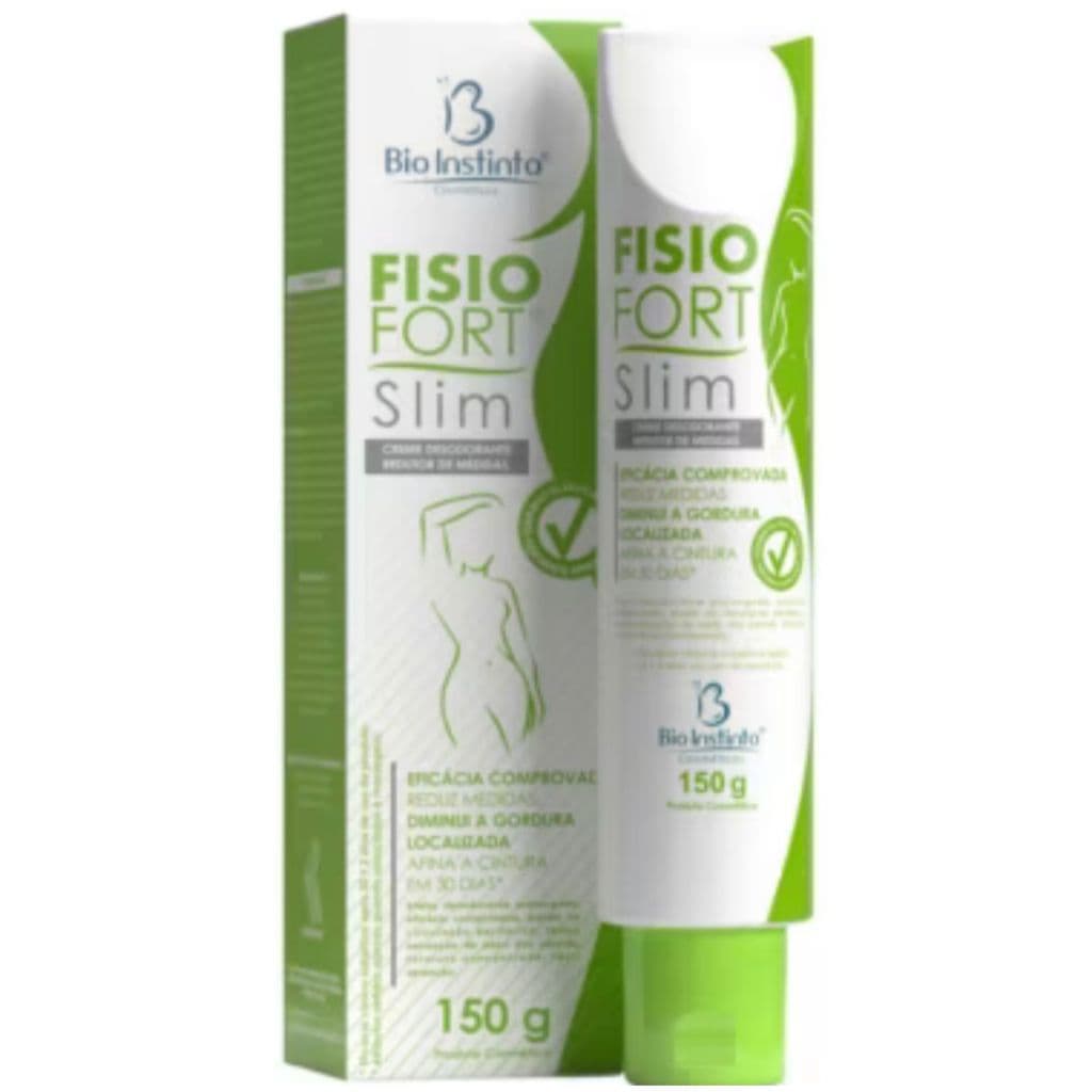 Kit 6 Creme Fisiofort Slim Redutor De Medidas 150g - Bio Instinto