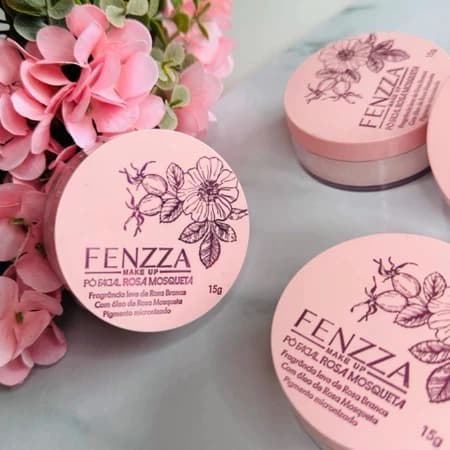 PÓ FACIAL ROSA MOSQUETA FENZZA