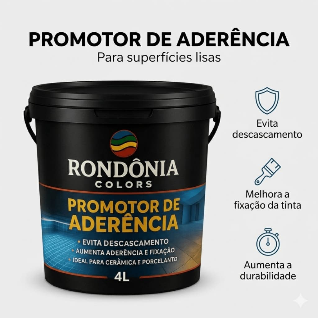 Primer Profissional 4L Fundo Preparador Piso Parede Alta Resistência Uso Externo Secagem Rápida