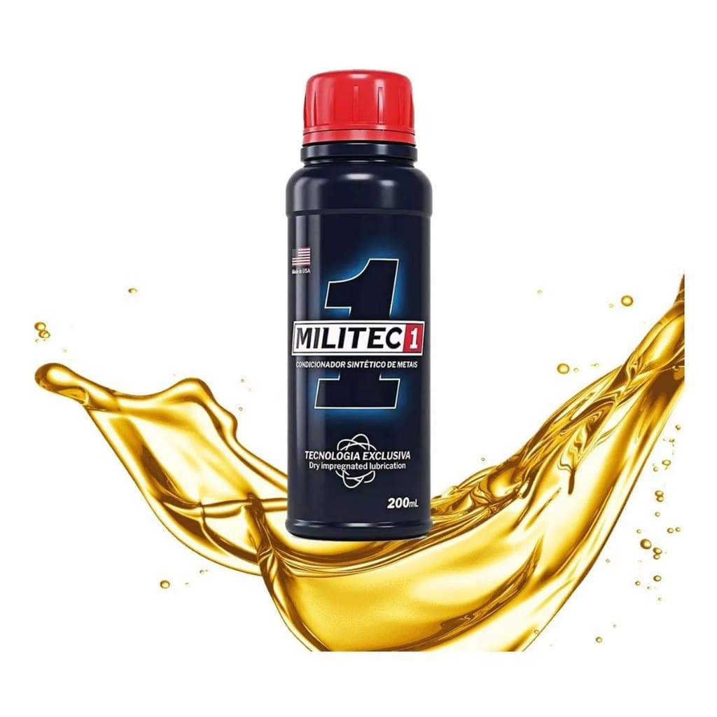 Militec 1 Condicionador De Metais 200ml Aditivo Óleo Lubrificante Original