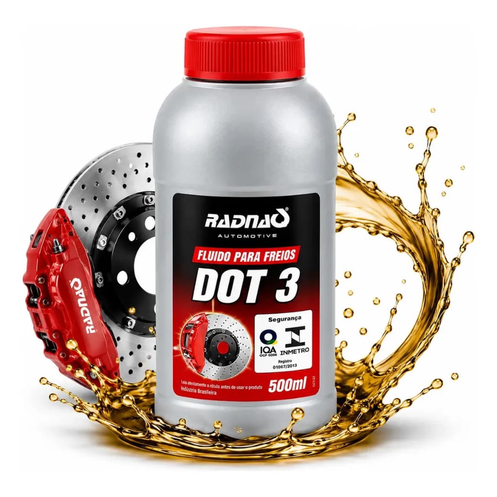 Fluido Óleo Freio DOT3 Original Radnaq 500ml