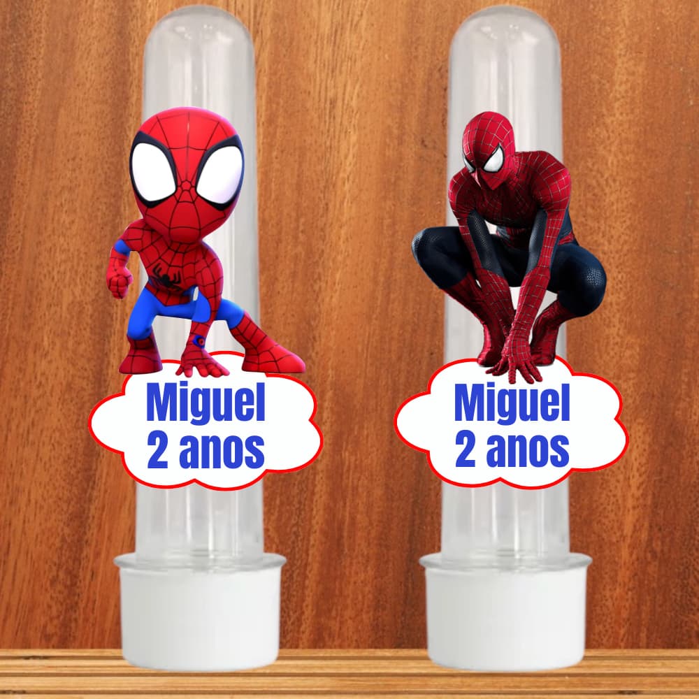 PRONTA ENTREGA kit Apliques para tubete | HOMEM ARANHA | Lembrancinha Festa Aniversário 10/20/30/40/50 UN
