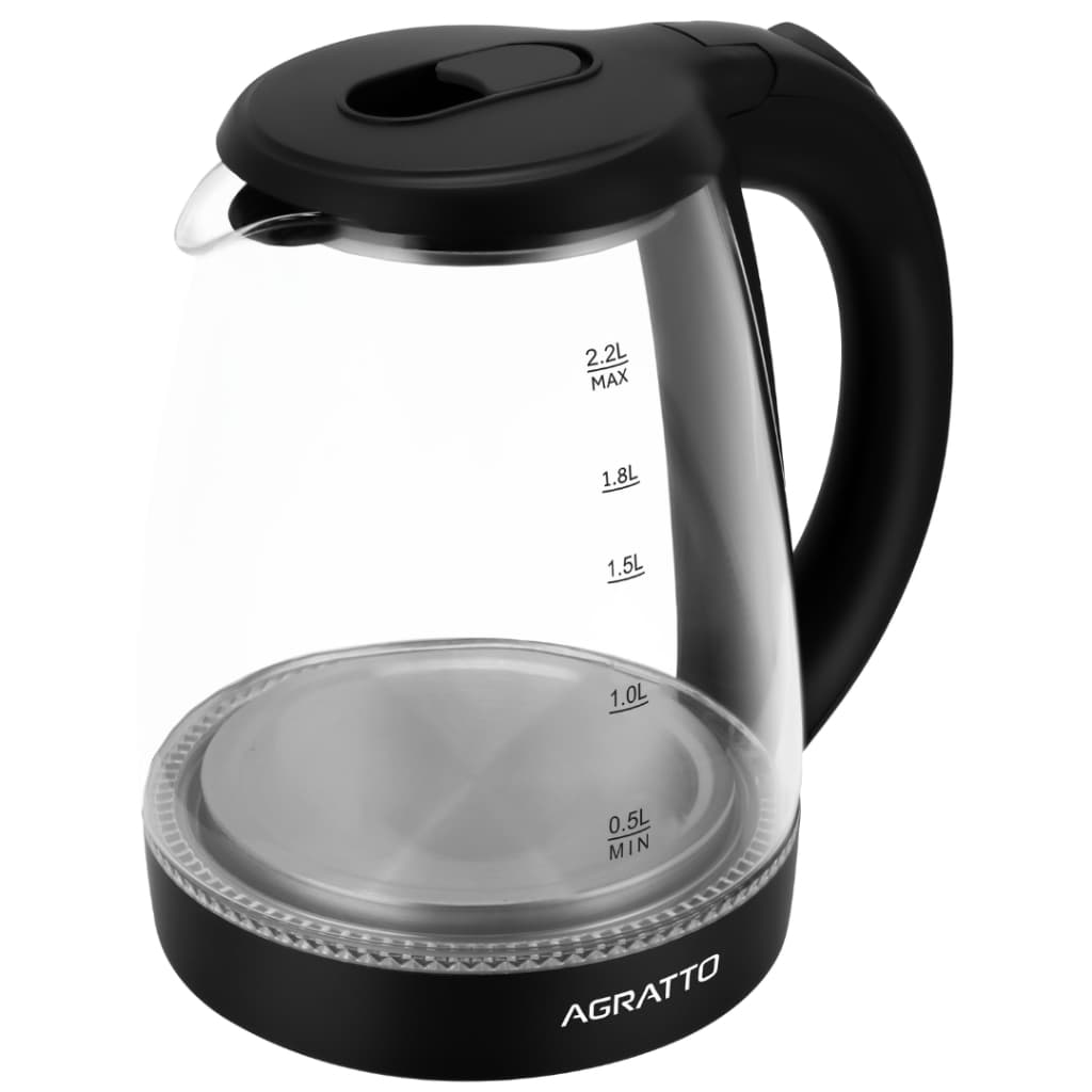 Chaleira Elétrica Agratto 2,2L Aroma ACEV01L02 Vidro 220V