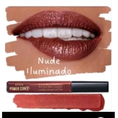 Batom Líquido Power Stay 16horas Nude Iluminada Avon