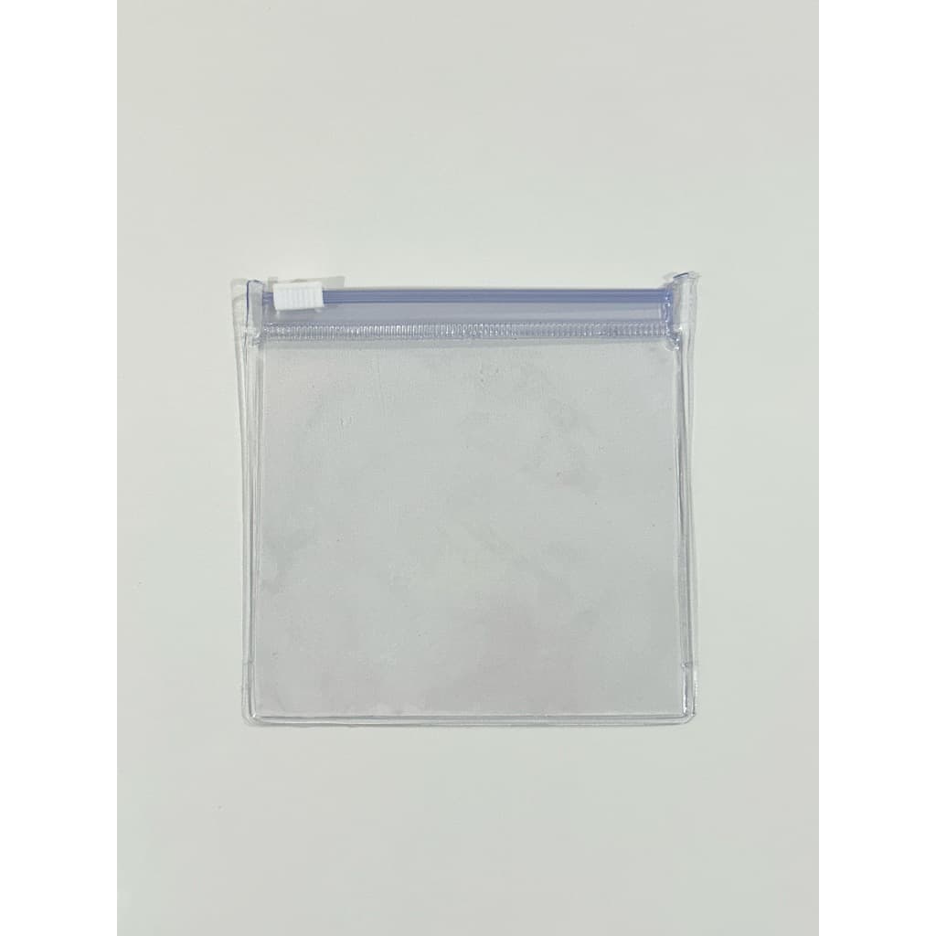 Kits Saquinho Porta Jóias Zip Zap PVC 10x10 Transparente