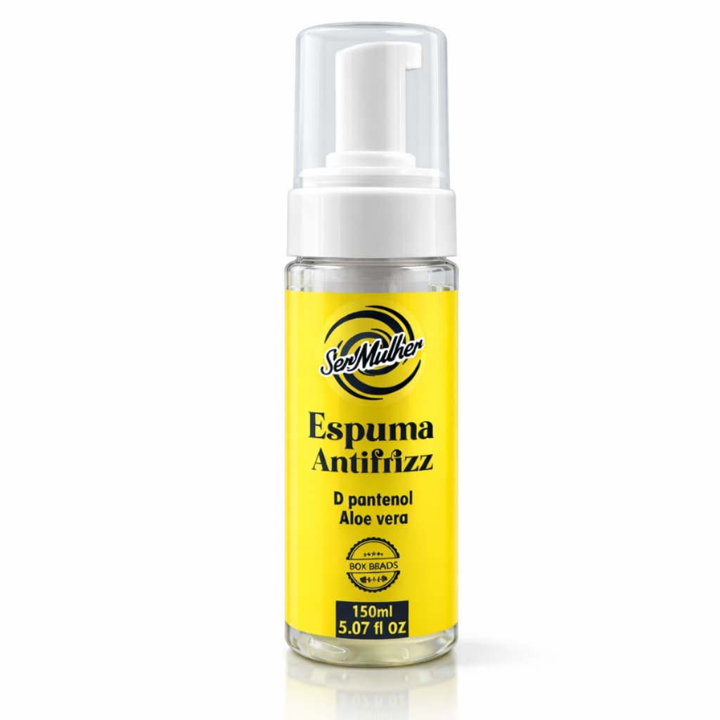 Mousse Espuma Fixador Modelador Finalizador Tranças Cachos Baby Hair Ser Mulher