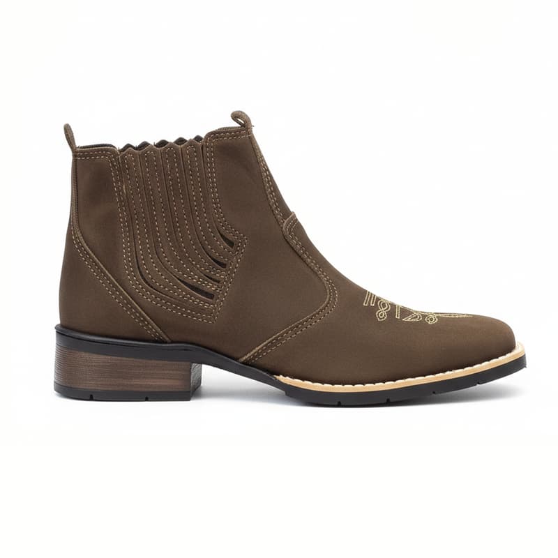 Botina Masculina Estilo Chelsea Country Rodeio Peão Confortável