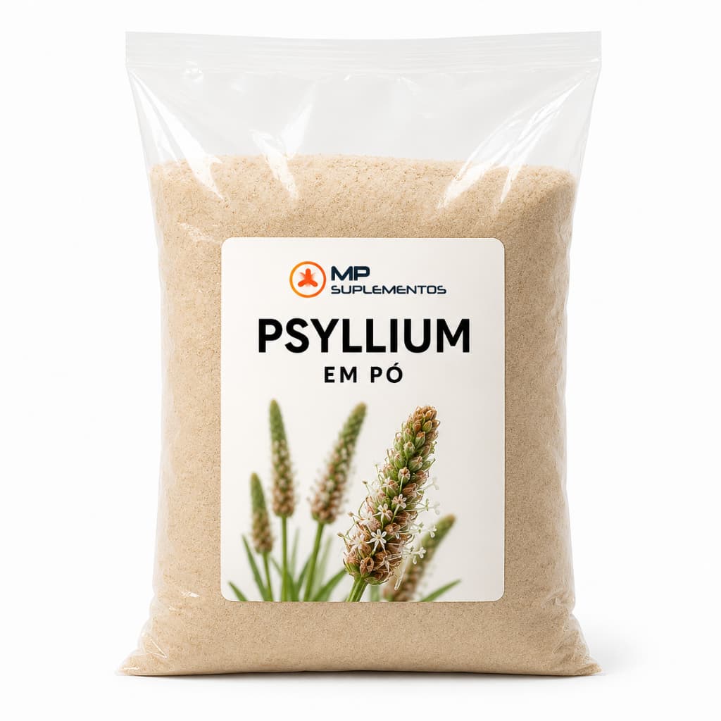 Psilium 100% Puro em pó 1kg Psyllium Husk Fibra Fibras Qualidade Premium Sem Glúten Sem Aditivos