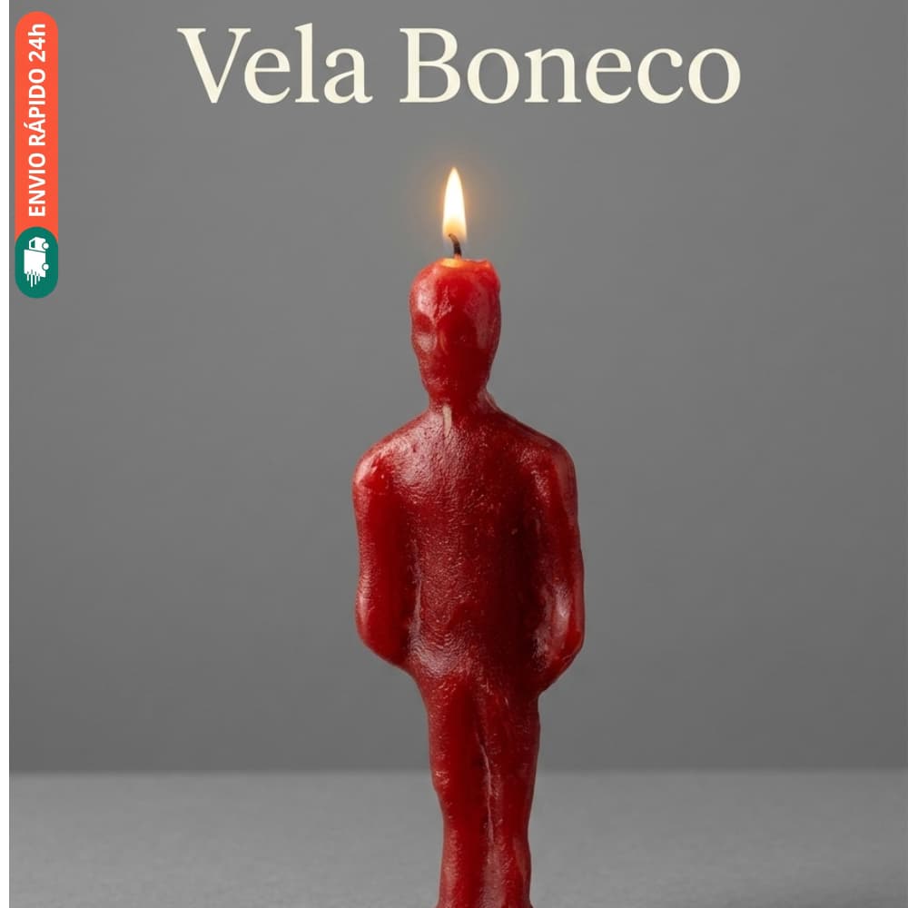 Vela Magia Boneco Figura Humana Vudu Dominação Amarração Influência Ritual Proteção