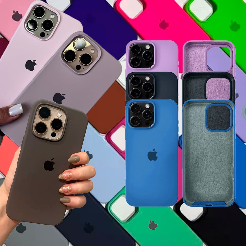 Capinha Case iPhone 16 Pro e 16ProMax Silicone Aveludada Para Capa Premium